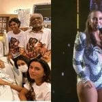 Preta Gil com a família e Ivete Sangalo - Reprodução/Instagram/TV Globo