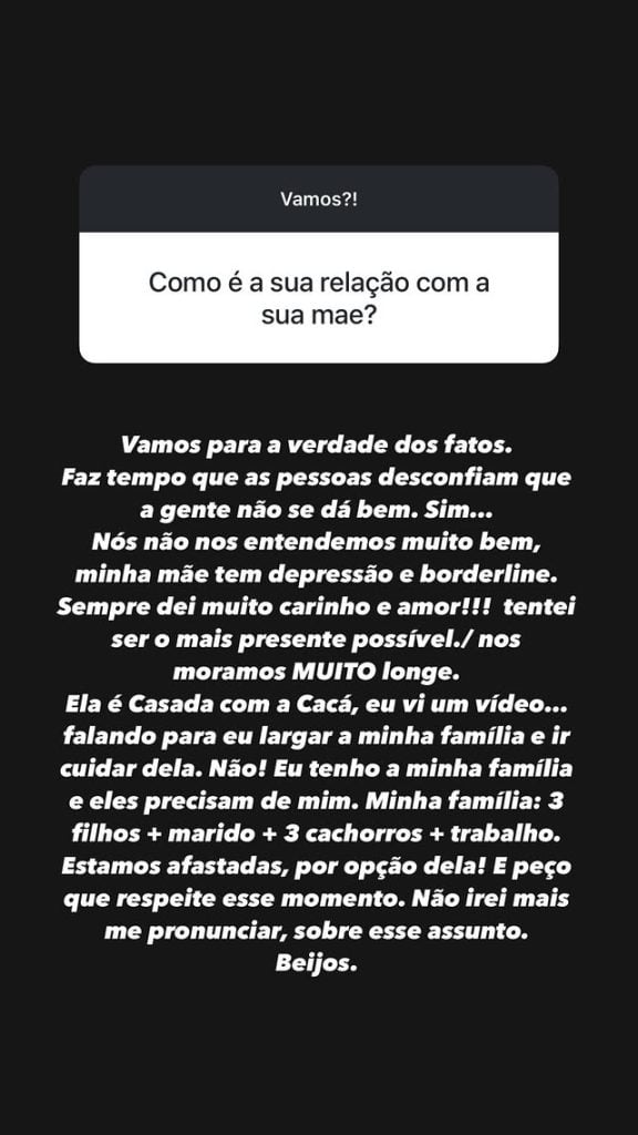 Story Barbara Evans - Reprodução/Instagram