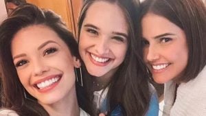 Vitoria Strada, Juliana Paiva e Deborah Secco - Reprodução/Globo/Instagram