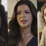 Moema (Ana Beatriz Nogueira), Fátima (Mariana Santos) e Berta (Eliane Giardini) em "Mania de Você" - Reprodução/TV Globo