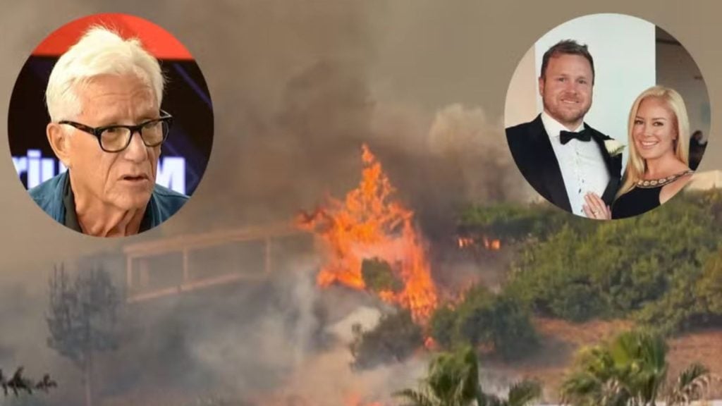 James Wood e o casal Spencer Pratt e Heidi Montag precisaram abandonar suas casas em meio a incêndios em Los Angeles - Reprodução/Instagram