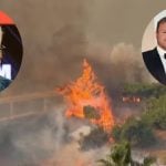 James Wood e o casal Spencer Pratt e Heidi Montag precisaram abandonar suas casas em meio a incêndios em Los Angeles - Reprodução/Instagram