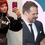 Lily Allen e David Harbour - Reprodução/Instagram