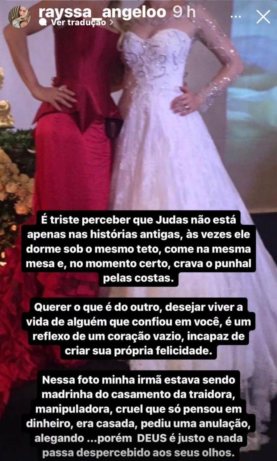 Post Rayssa Ângelo (Reprodução/Instagram)