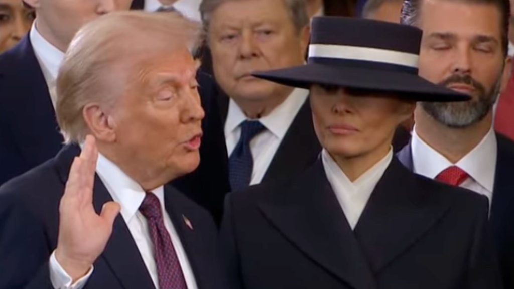 Donald Trump e esposa, Melania Trump