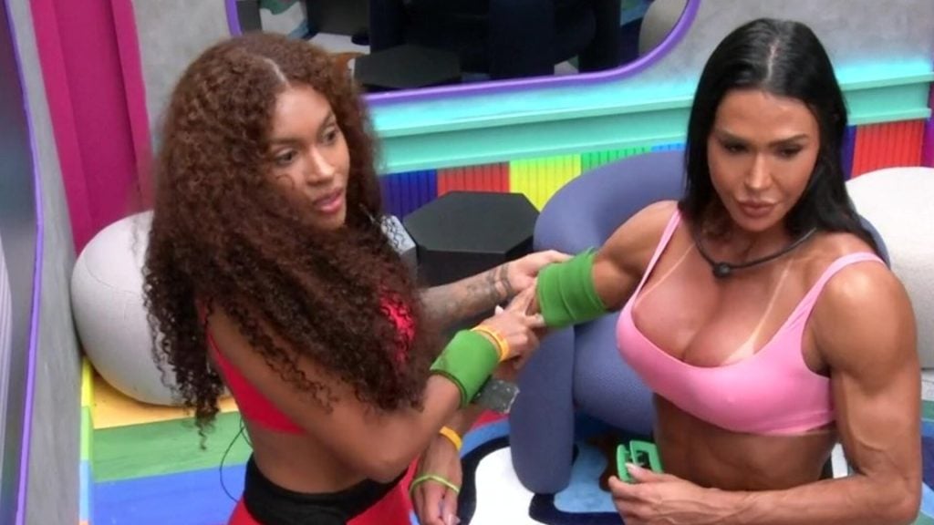 Giovanna e Gracyanne Barbosa no 'BBB 25'