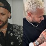 Neymar e filha Helena