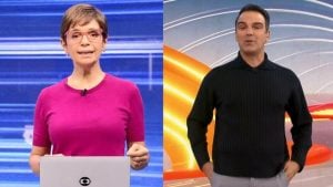 Renata e Tadeu - Reprodução/TV Globo