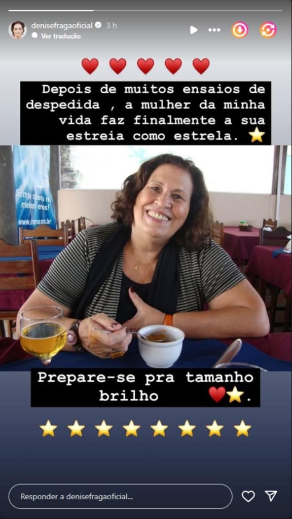 Denise Fraga lamenta morte da mãe - Reprodução/Instagram