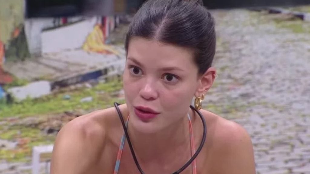 Vitória Strada, no 'BBB 25' - Reprodução/ Globo