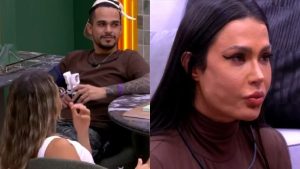 Sem saber de Gracyanne, brothers opinam sobre paredão falso no BBB 25 - Reprodução/Globoplay