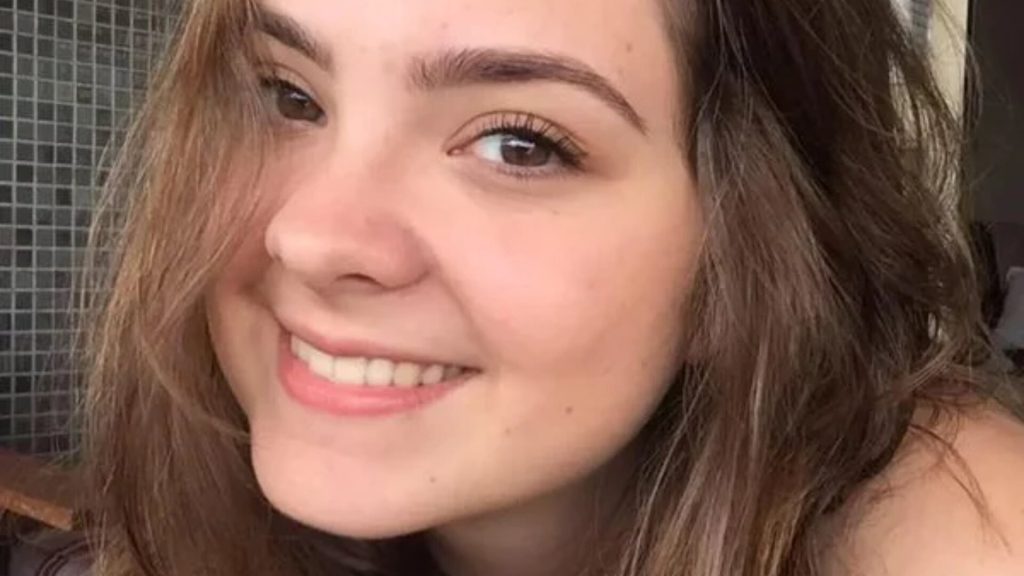 Giulia Panchoni Righetto, de 26 anos, morreu no desabamento do teto da Igreja de São Francisco de Assis, no Centro Histórico de Salvador